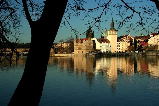 Pohled na Novotného lávku