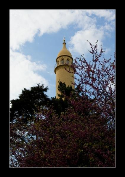 Minaret na jaře