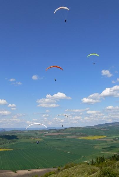 Paragliding na Rané