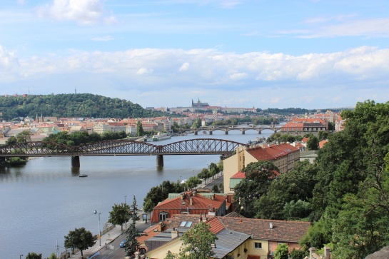Praha - železniční most
