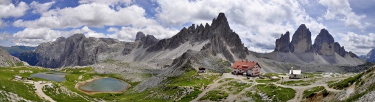 Dolomity, Rifugio Locatelli - Tre Cime Di Lavaredo