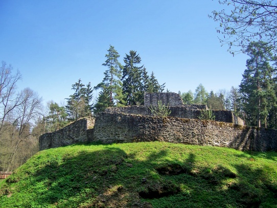Zřícenina hradu Kozí Hrádek