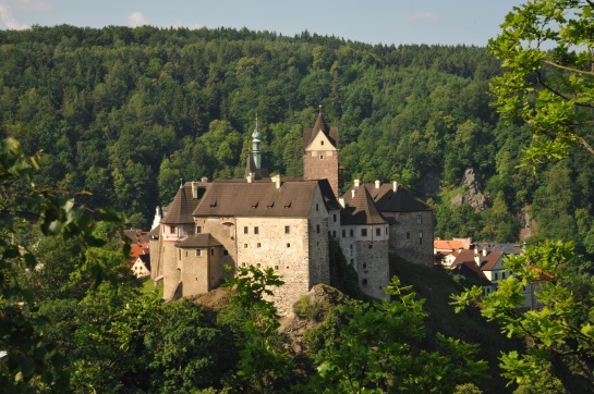 Loket - hrad, město
