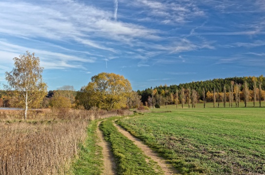 Podzim v Myšticích