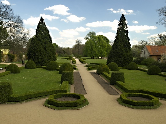 Park u Libochovického zámku