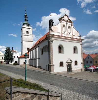 Horšovský Týn kostel sv. Petra a Pavla