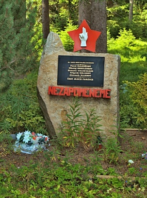 Rolava-bývalý měděný důl - pomník obětem pracovního tábora