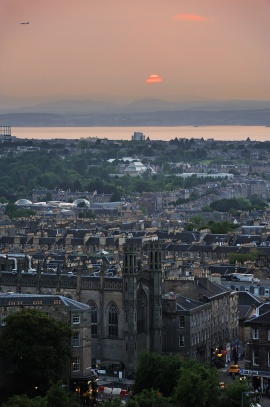 SKOTSKO - večerní EDINBURGH