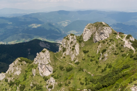 Pohled z Velkého Rozsutce k Zázrivé