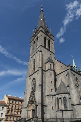 Praha-Žižkov, kostel sv. Prokopa na Sladkovského nám.
