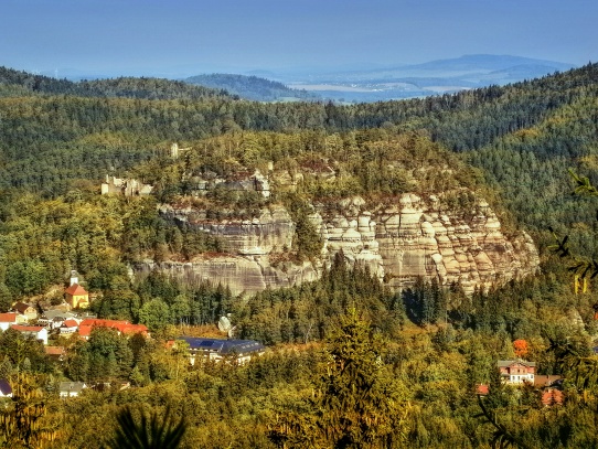 Skalní hrad Oybin