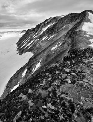 NORSKO - nejvyšší hora Skandinávie - Galdhøpiggen (2469m)
