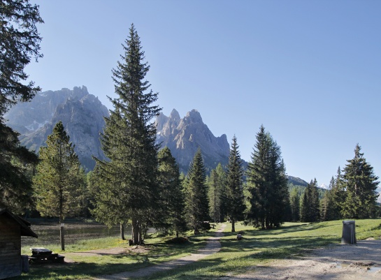 Itálie  -  Dolomity -  Národní park Tre Cime
