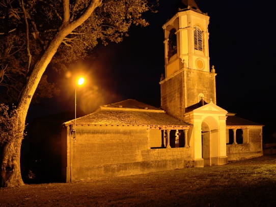 Kostelík na cestě do Santiaga de Compostela
