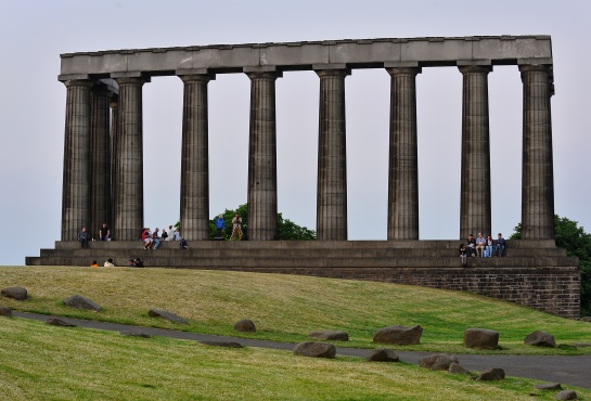 SKOTSKO - večerní EDINBURGH