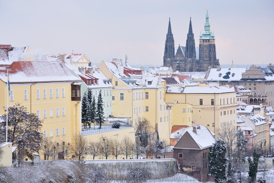 Zimní Praha