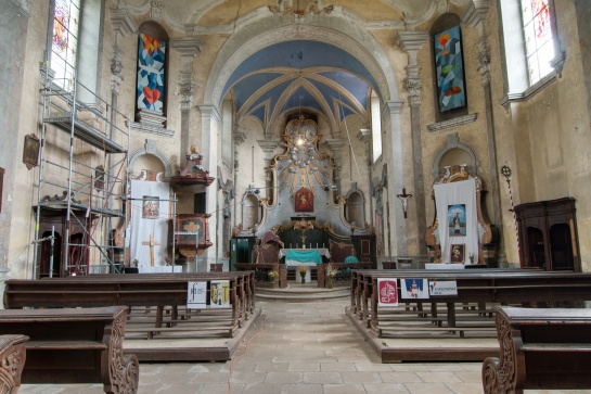 Kostel Navštívení Panny Marie - Skoky