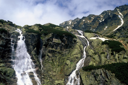 Vrchol Vodopádu Skok Vysoké Tatry