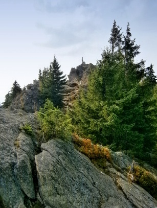 Velký Ostrý/ „Grosser Osser“ (1293 m n.m.)