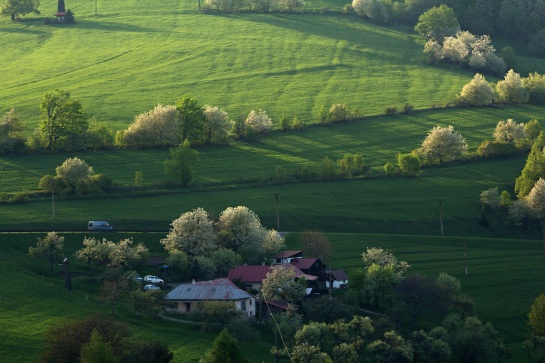 Podvečer pod Mikulčíným vrchem