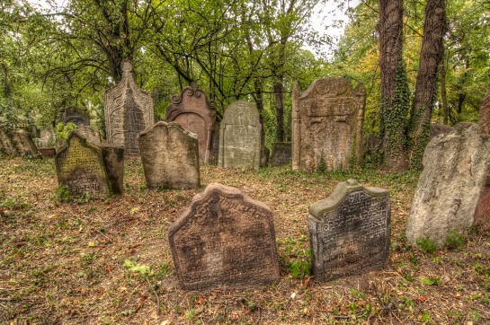Starý židovský hřbitov v Kolíně