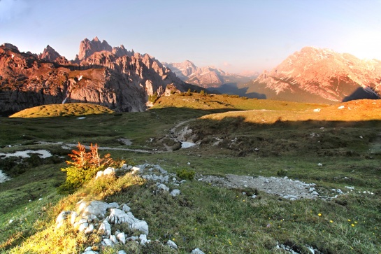 Itálie  -  Dolomity -  Národní park Tre Cime