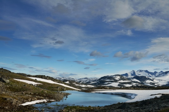 NORSKO - cestou na Fäberg (viděn ledovec Nigardsbreen) „zlatá cesta severu“ RV63