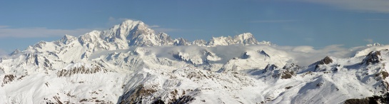 Savojské alpy a Mont Blanc