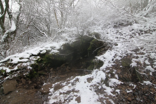 Teplý vzchuch stpupající z ventaroly na kopci Boreč