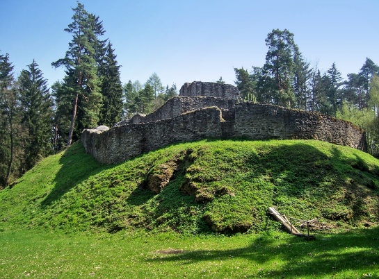 Zřícenina hradu Kozí Hrádek