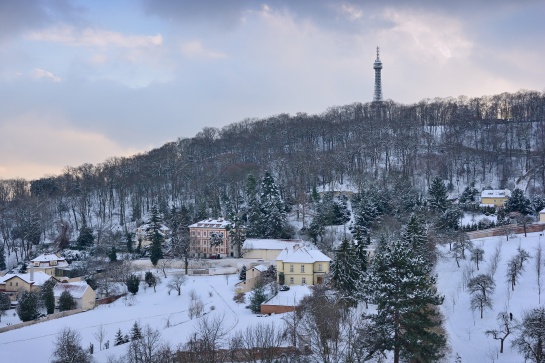 Zimní Praha