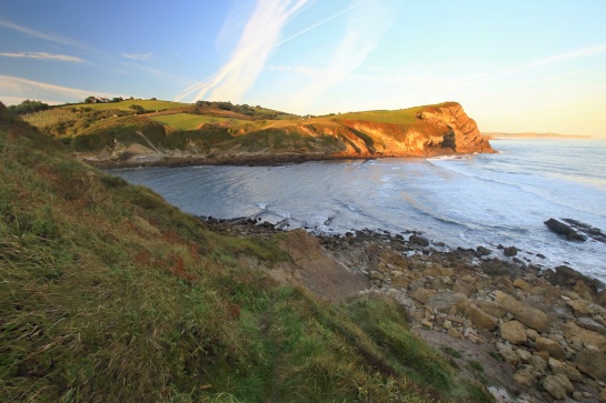 Na severním pobřeží Španělska
