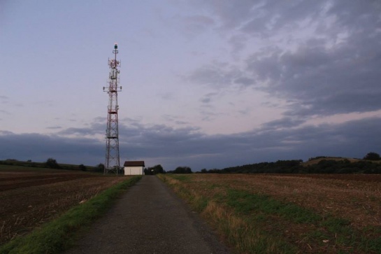 vysílač nad Krnovem