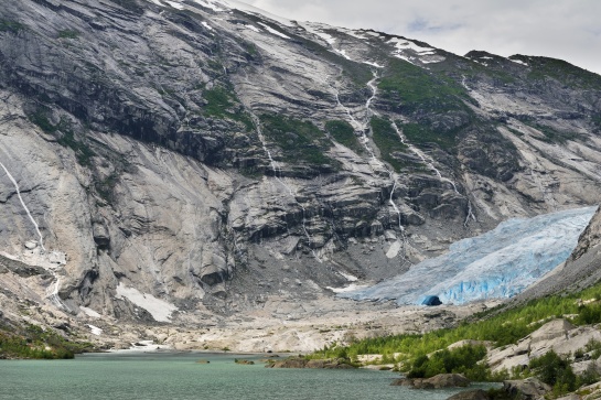 NORSKO - splaz ledovce Nigardsbreen