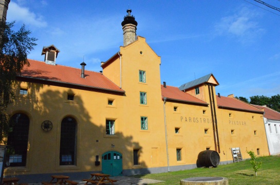 Parostrojní pivovar v obci Lobeč na Kokořínsku
