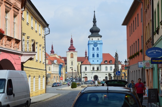 Pohled na náměstí v Žatci
