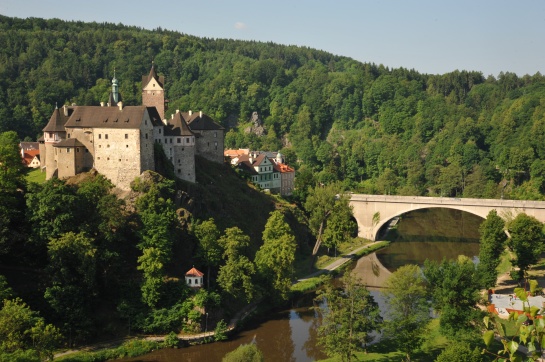 Loket - hrad, město