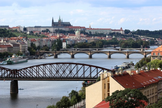 Praha - železniční most