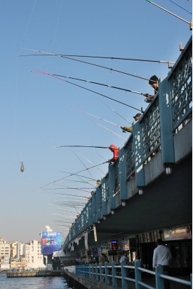 Rybáři v Istanbulu