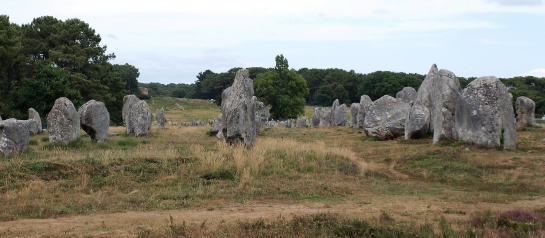 megalitické řady Carnac