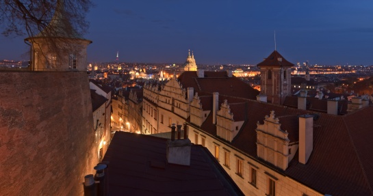 Noční Praha