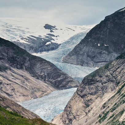 NORSKO - ledovec v NP Jostedalsbreen