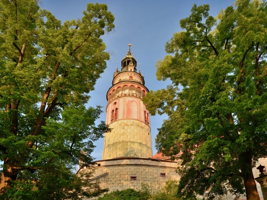 Český Krumlov, městská památková rezervace zapsaná na seznamu světového dědictví UNESCO