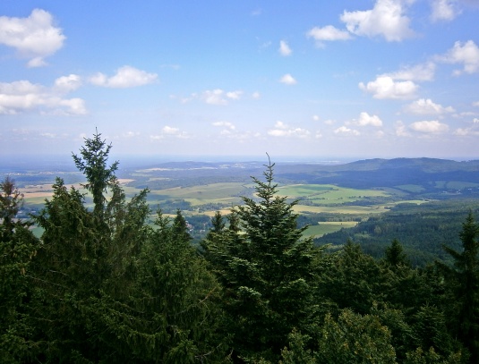 rozhledna Kraví hora u Horní Stropnice