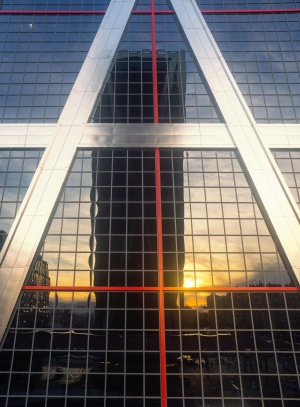 Madrid - náměstí Plaza de Castilla