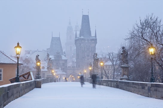 Zimní Praha