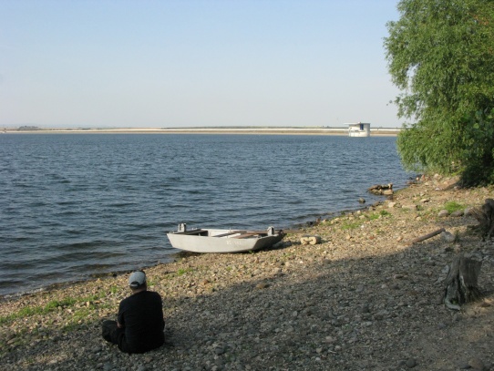 Pohled na Nechranickou přehradu