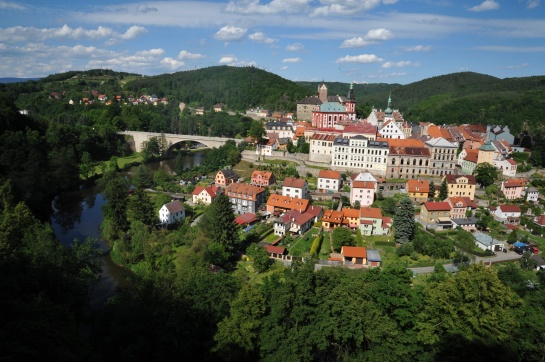 Loket - hrad, město