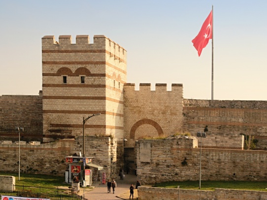 Původní opevnění  Istanbulu