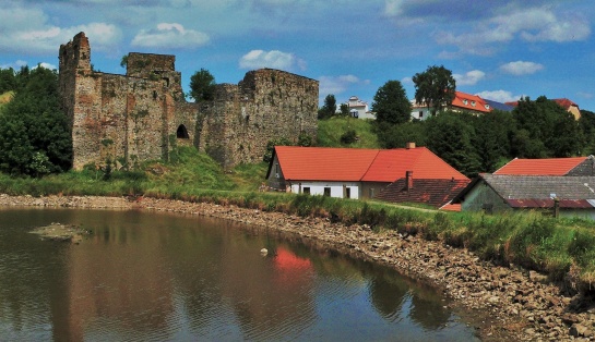 Zřícenina gotického hradu Borotín